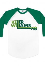Logo Baseball Raglan (White/Green)